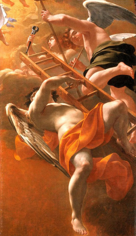 angels bearing the instruments of the passion